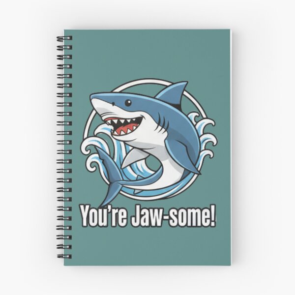 Item preview, You’re Jaw-some – Cute Shark designed and sold by GeekGuysShop.