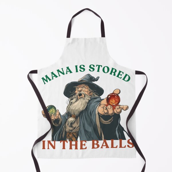 Item preview, Mana is Stored in The Balls designed and sold by PeTees shop.