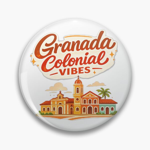 Item preview, Granada Colonial Vibes – Latin Colonial Architecture Illustration designed and sold by Wander Vibes.