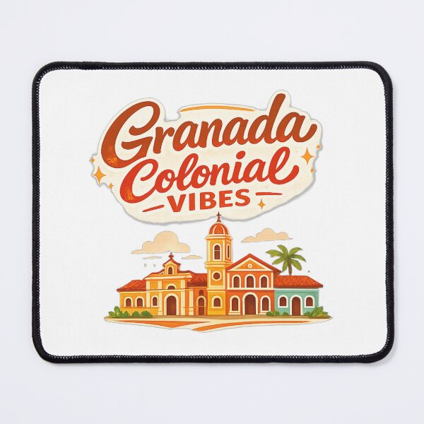 Item preview, Granada Colonial Vibes – Latin Colonial Architecture Illustration designed and sold by Wander Vibes.