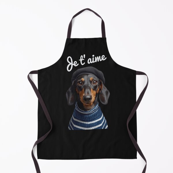 Item preview, Sausage dog Je t'aime designed and sold by FlowerFolie.