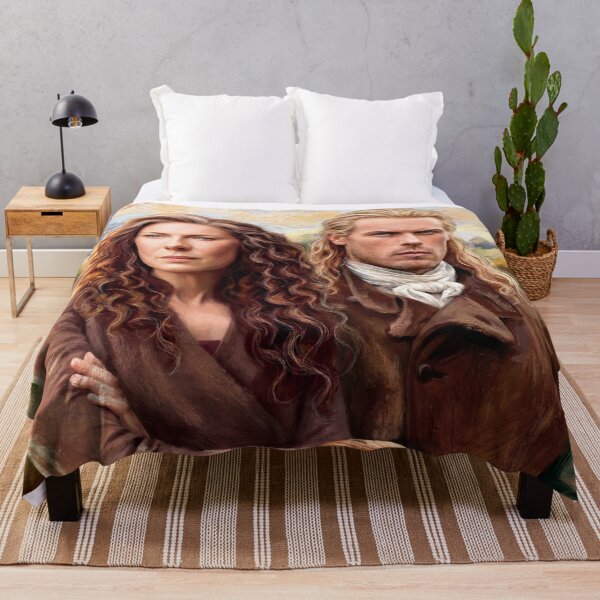Item preview, Outlander Claire & Jamie Fraser designed and sold by Mariya Dzyuba Art.