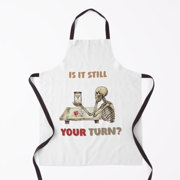 Item preview, Is It Still Your Turn Funny Game Table Skeleton Shirt designed and sold by ChrisPrints.