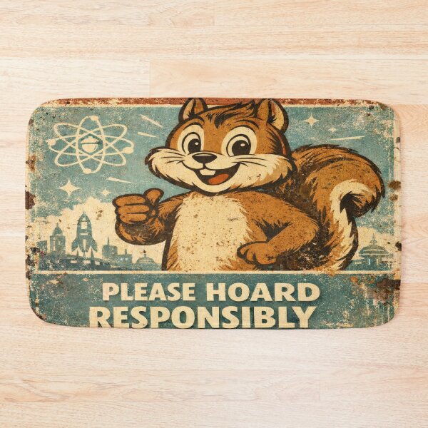 Item preview, Please Hoard Responsibly!  designed and sold by SecretSquirrellDesigns.