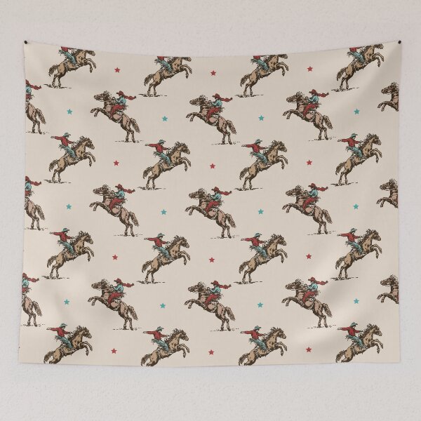 Item preview, Cowboy Rodeo Bucking Bronco and Stars designed and sold by trajeado14.