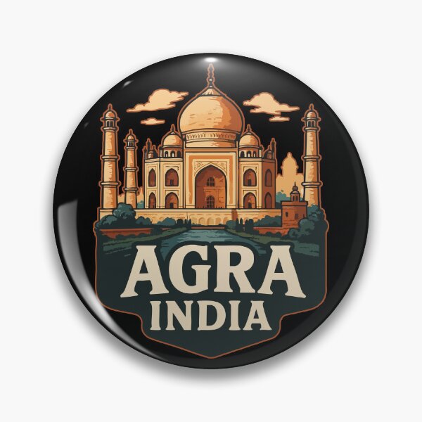 Item preview, Agra Taj Mahal India Travel designed and sold by TomFrontierArt.