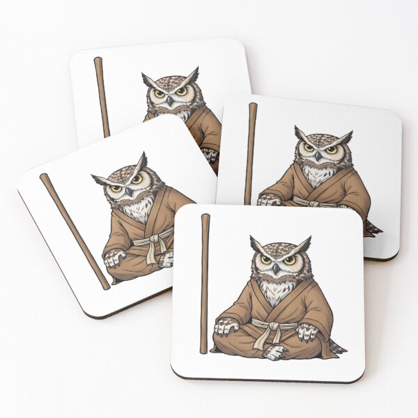 Item preview, Owl Ninja Master designed and sold by JonysCreativeDesigns.