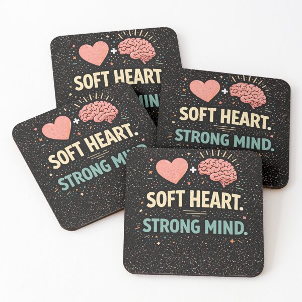 Item preview, Soft heart. Strong mind. designed and sold by Shop-Pi.