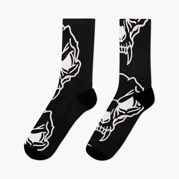 Item preview, Dragon Skull (White on Black) designed and sold by IzoIno.
