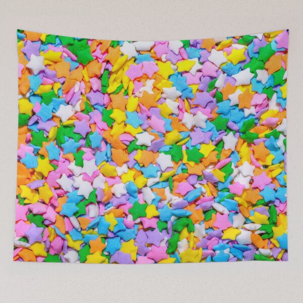 Item preview, Star Sprinkles Pastel Candy Photograph designed and sold by patternsoup.