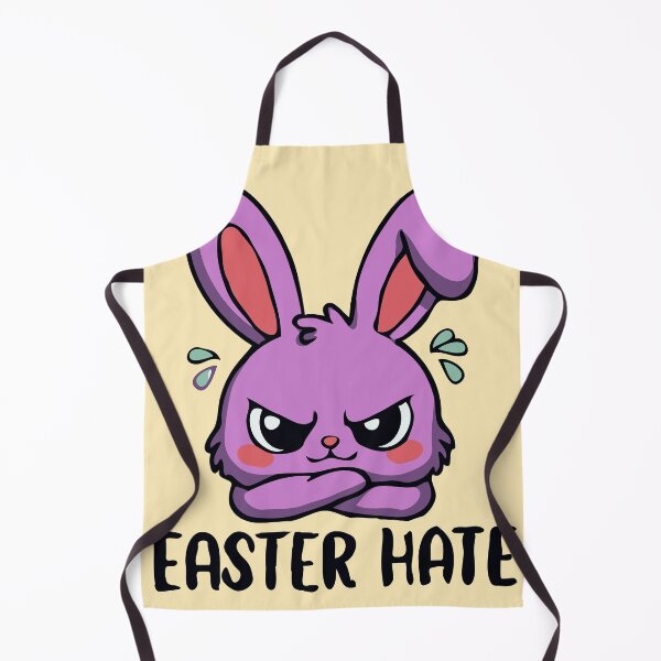 Item preview, Easter Hate Squad - Grumpy Kawaii Bunnies Sticker designed and sold by RedStreamStudio.