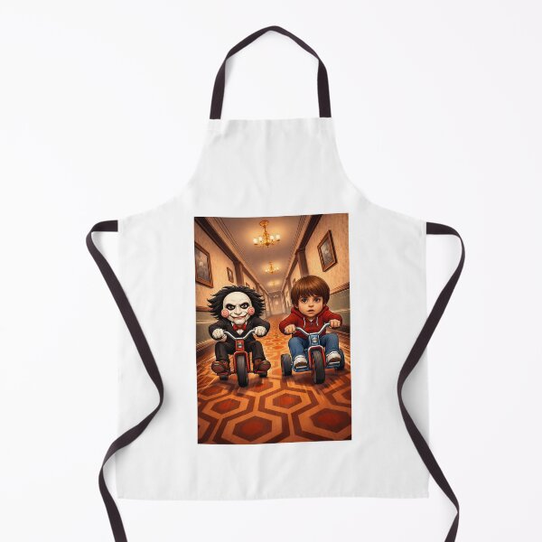 Item preview, If Horror Villains Were Good Guys - Shining/Saw Crossover designed and sold by 2PieceChickenBoxPlease.