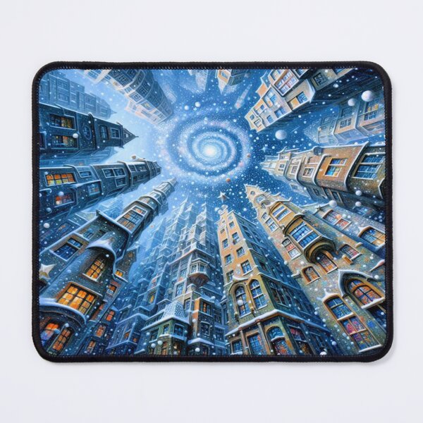 Item preview, The Winter Spiral: Urban Dreamscape designed and sold by daweave77.