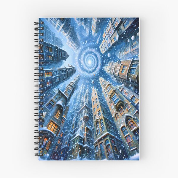 Item preview, The Winter Spiral: Urban Dreamscape designed and sold by daweave77.
