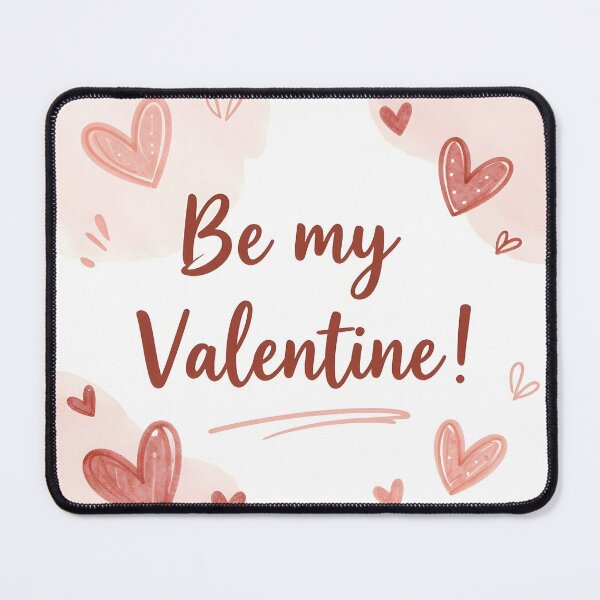 Item preview, Be My Valentine, Minimalistic Valentine's Day Art designed and sold by ReverieTown.