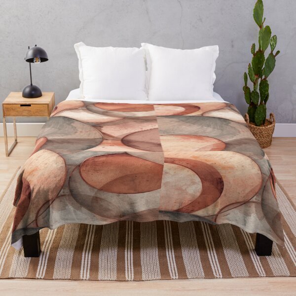 Item preview, Abstract Rose Window Pattern with Soft Cathedral Geometry designed and sold by mari0n980.