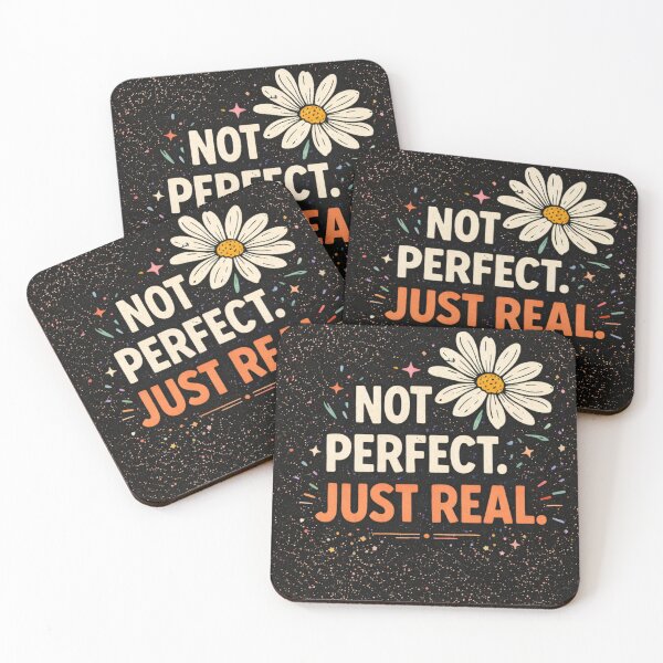 Item preview, Not perfect. Just real. designed and sold by Shop-Pi.