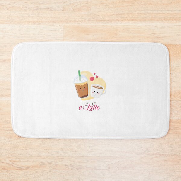 Item preview, Love you a latte - Heart Version designed and sold by tramezzino.