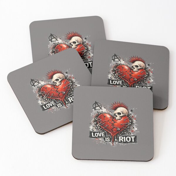 Item preview, Love is a Riot designed and sold by PossumsWorkshop.