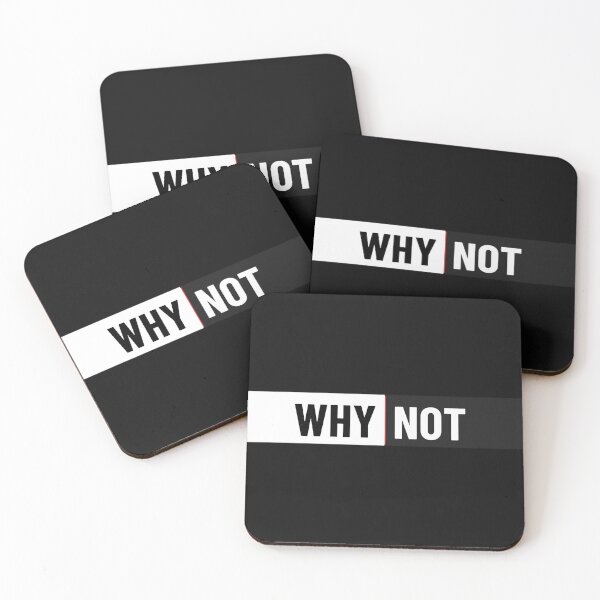 Item preview, WHY NOT YOU? – Trendy Motivational Quote | Modern Streetwear Design designed and sold by LazyButGenius.