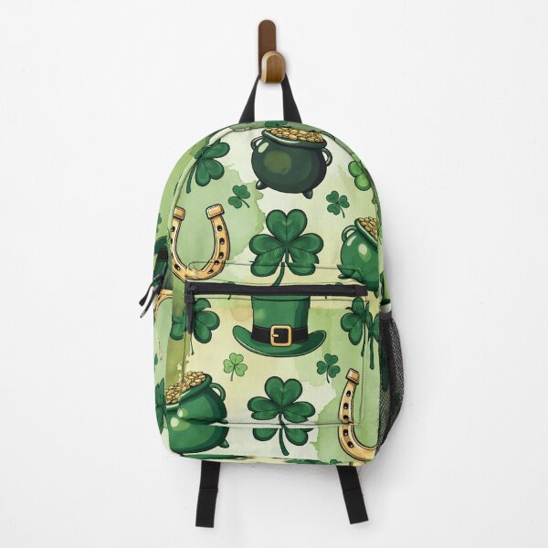 Item preview, St Patricks Day Shamrock Gold Lucky Pattern designed and sold by SassyArtistry.