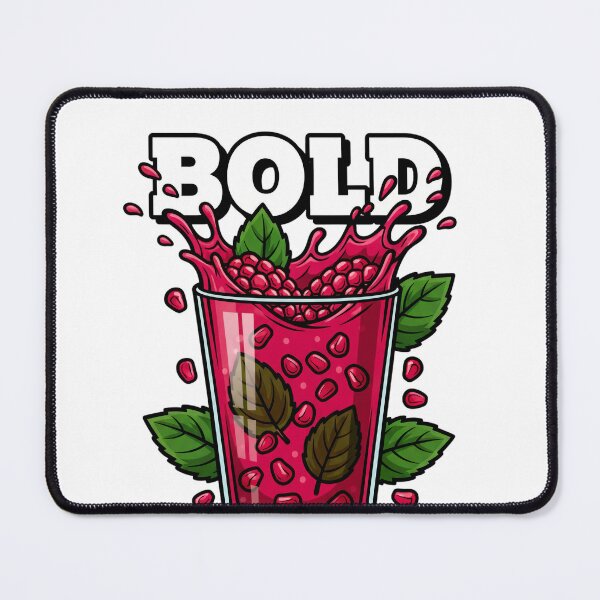 Item preview, Bold – Pomegranate Vibes Pomegranate Drink Illustration designed and sold by C3J7.
