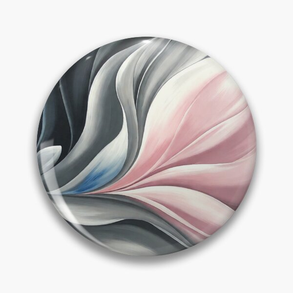 Item preview, Black Gray Pink White Marble Paint Flow designed and sold by SassyArtistry.