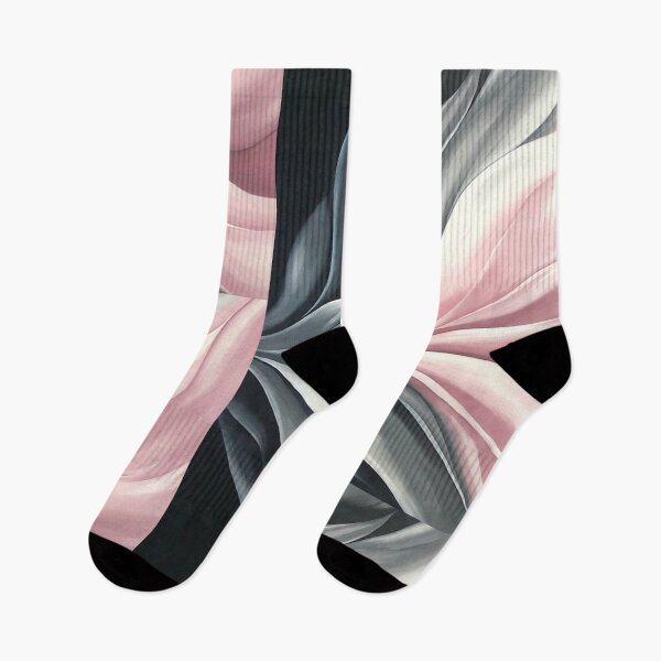 Item preview, Black Gray Pink White Marble Paint Flow designed and sold by SassyArtistry.
