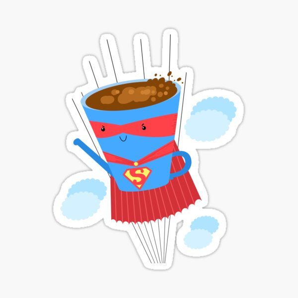 super coffee Sticker