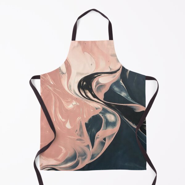 Item preview, Black Pink White Marble Fluid Paint Pattern designed and sold by SassyArtistry.