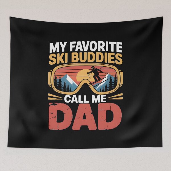 Item preview, Cool Ski Dad Gift Funny Winter Ski designed and sold by MizoX7.