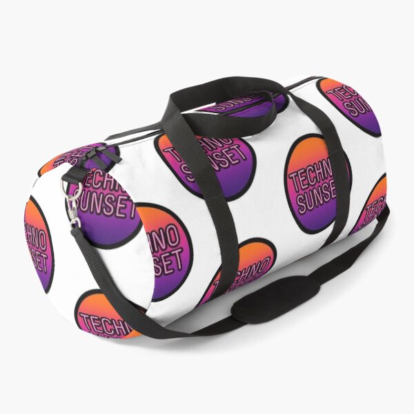 Item preview, Techno Sunset – Neon Techno Electronic Artwork designed and sold by |TRSSHOP|.