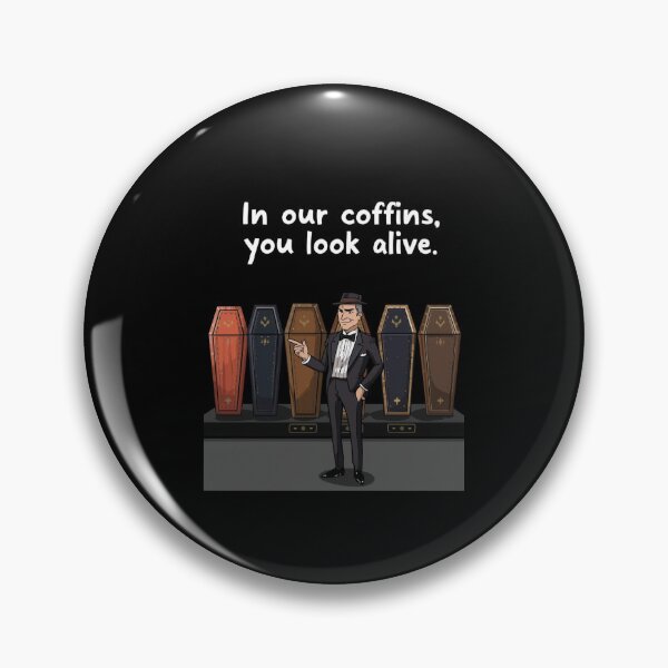 Item preview, In Our Coffins You Look Alive Essential T-Shirt For a Gravedigger designed and sold by Martysstore.