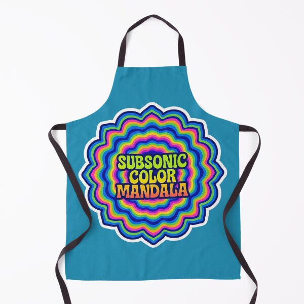 Item preview, Subsonic Color Mandala – Psychedelic Bass Artwork designed and sold by |TRSSHOP|.
