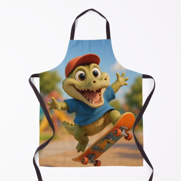 Item preview, Skater Orinoco Crocodile designed and sold by Sillytoe.