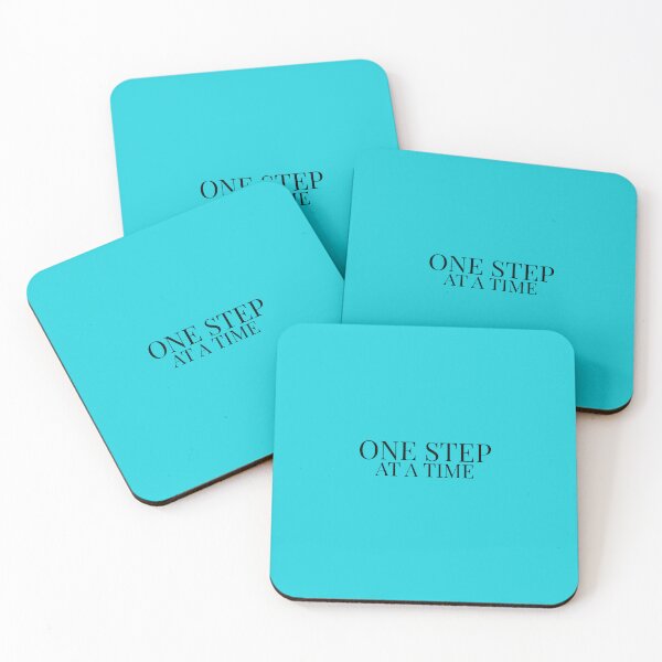 Item preview, One Step at a Time T-Shirt – Minimal Motivational Quote Apparel designed and sold by Qcima.