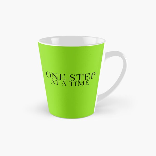 Item preview, One Step at a Time T-Shirt – Minimal Motivational Quote Apparel designed and sold by Qcima.