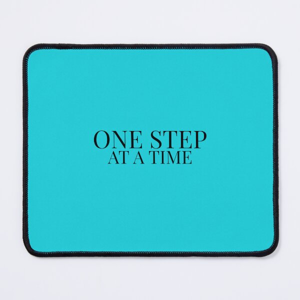 Item preview, One Step at a Time T-Shirt – Minimal Motivational Quote Apparel designed and sold by Qcima.