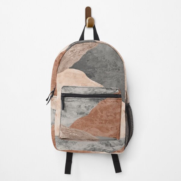 Item preview, Textured Abstract Wall Pattern in Clay and Gray Tones designed and sold by mari0n980.