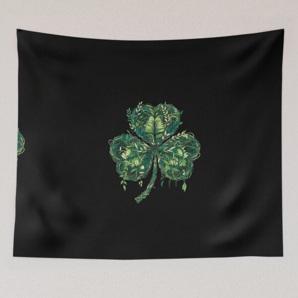Item preview, St Patricks Day Shamrock Clover Leaf Illustration designed and sold by SassyArtistry.