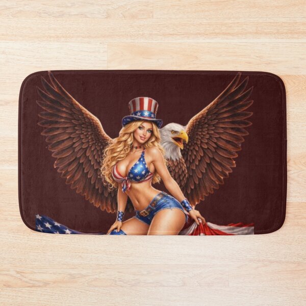 Item preview, Patriotic Freedom Girl designed and sold by Create Nest.