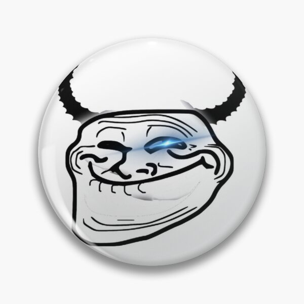 Aperçu de l'œuvre visage de troll avec des cornes créée et vendue par SLIPCHORDS.