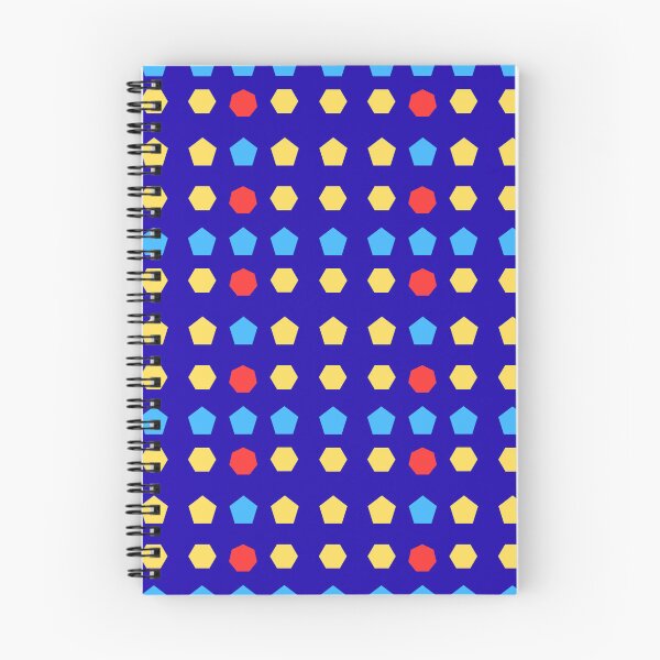 Item preview, Multi Colour Polygons on Dark Blue background pattern designed and sold by fev-rocks.