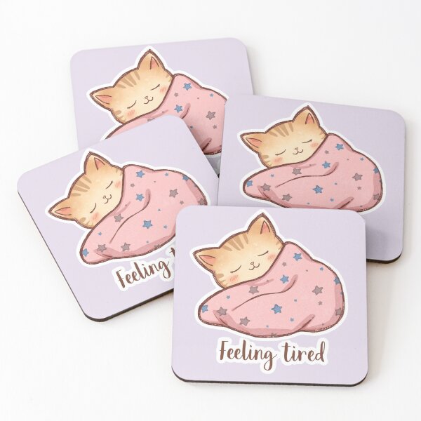 Item preview, Feeling Tired Cat designed and sold by MKVisions.