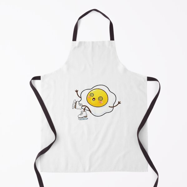 Item preview, Minimalist Fried Egg Figure Skating Sit Spin designed and sold by Hooi-Boon-Sin.