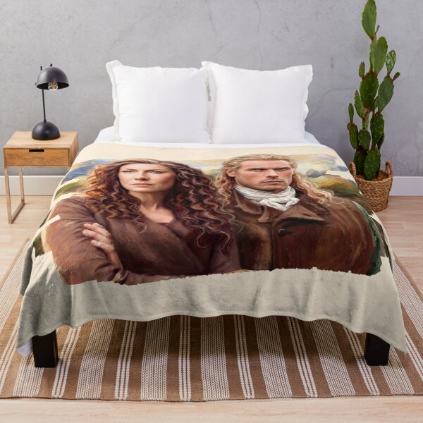 Item preview, Outlander Claire & Jamie Fraser designed and sold by Mariya Dzyuba Art.