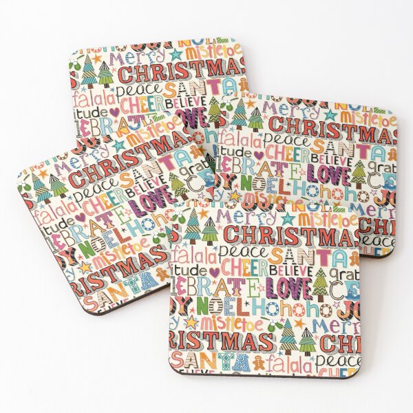 Item preview, christmas typography designed and sold by scrummy.