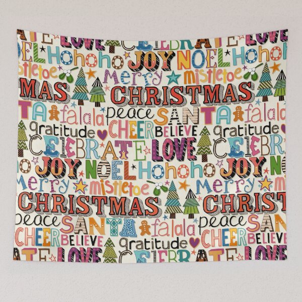 Item preview, christmas typography designed and sold by scrummy.