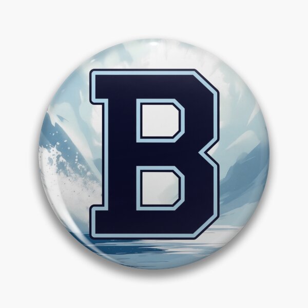 Item preview, Navy Blue Letter B – Initial Monogram for Boys designed and sold by roxysnextgenart.