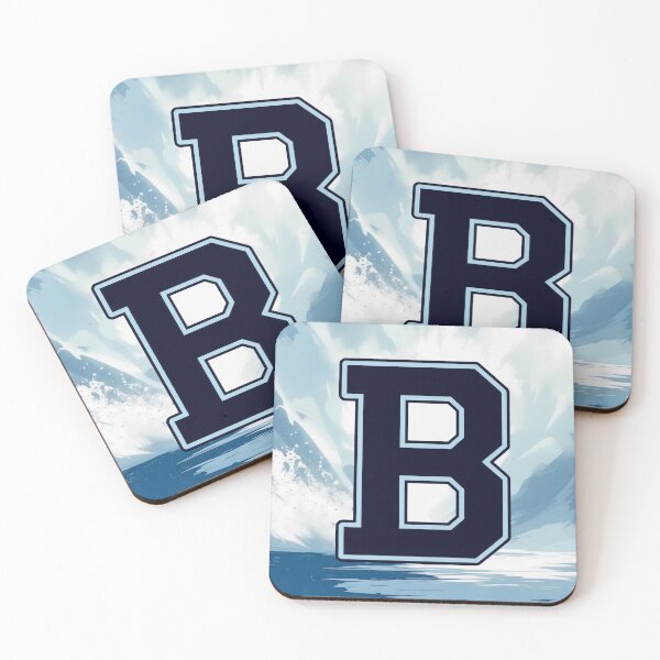 Item preview, Navy Blue Letter B – Initial Monogram for Boys designed and sold by roxysnextgenart.